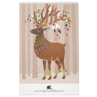 Calendrier Calendar sauvage