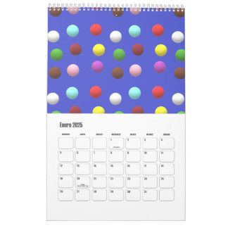 Calendrier Calendario 2025