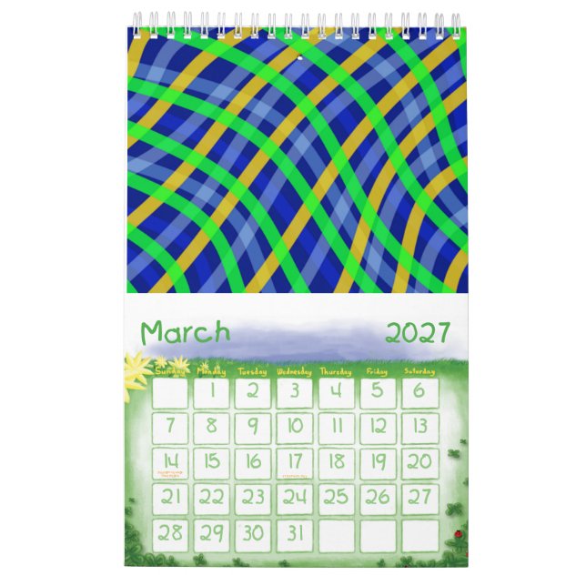 Calendrier Calendario 2025 (Mar 2027)