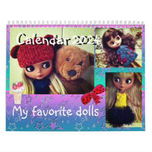 Calendrier Calendrier. Mes poupées préférées