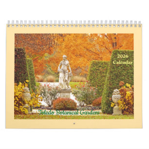 CALENDRIER CALENDRIER/TOLEDO (OHIO) 2025 JARDIN BOTANIQUE/ AU