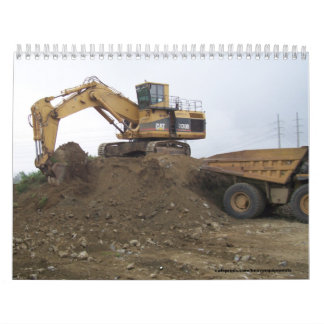 Calendrier Camion à 5130 excavatrices/benne basculante,