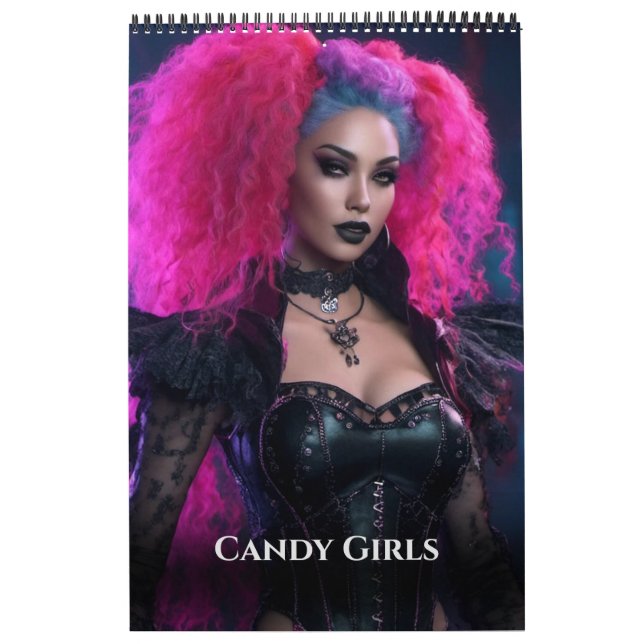 Calendrier Candy Girls par Ivy and Bat Art (Protection)