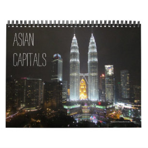 Calendrier capitales asiatiques (avec lieux) 2027
