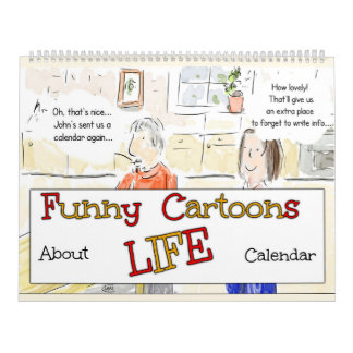 Calendrier Caricatures amusantes sur la vie