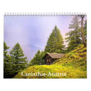 Calendrier Carinthie-Autriche