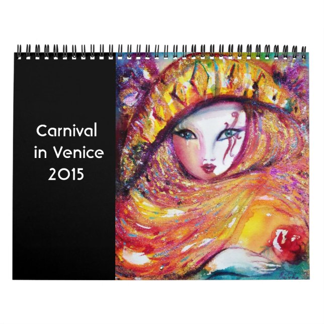 Calendrier Carnaval à Venise 2 -2015 / Danse, Musique, Théâtr (Protection)