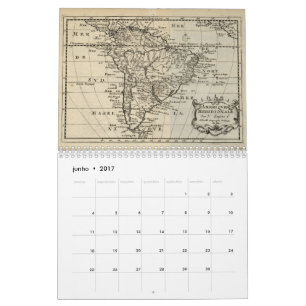 Calendrier : Cartes du Brésil