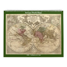 Calendrier Cartes du monde antique