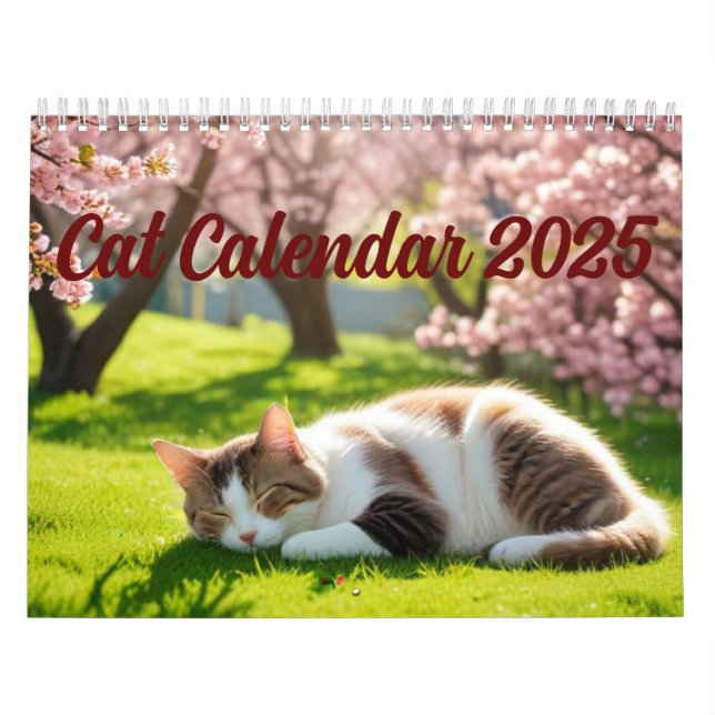 Calendrier Cat 2025 (Protection)