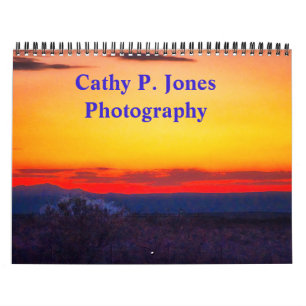Calendrier Cathy P. Jones Photographie 2024