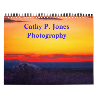 Calendrier Cathy P. Jones Photographie 2024
