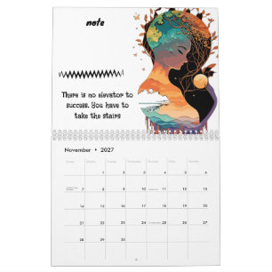 Calendrier Céleste Personnalisable 2027 - Ajoutez