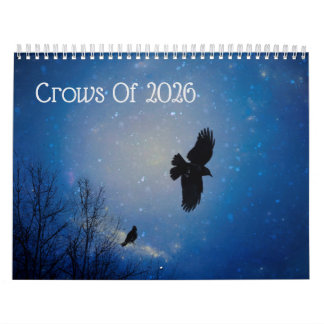 Calendrier Celestial Crows 2026 Calendar