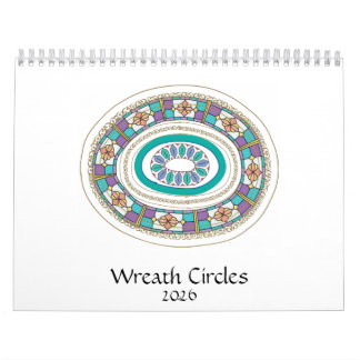 Calendrier Cercles de guirlande