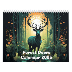 Calendrier Cerfs de la Forêt 2025