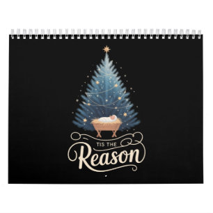 Calendrier C'est la raison de Noël chrétien religieux Bible
