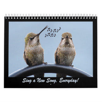 Calendrier Chantez une nouvelle chanson quotidienne