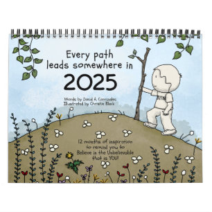 Calendrier Chaque chemin mène quelque part en 2025