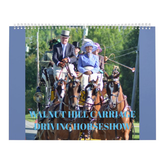 Calendrier Chariot de colline de noix conduisant le concours (Protection)