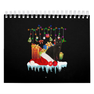 Calendrier Chat Noir Présent De Mon Noël