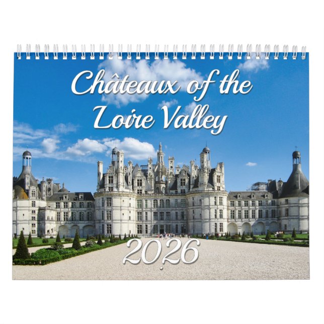 Calendrier Châteaux de la Loire - Palais en France (Protection)