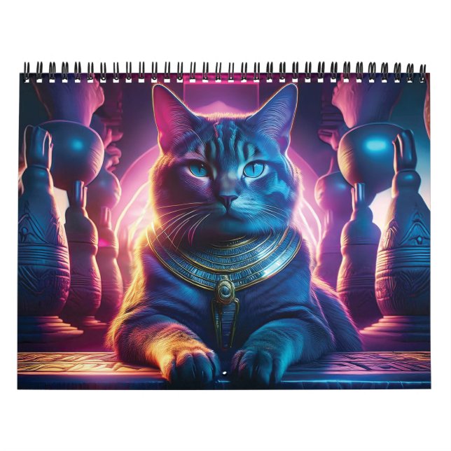 Calendrier Chats égyptiens (Protection)