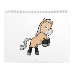 Calendrier Cheval du fjord