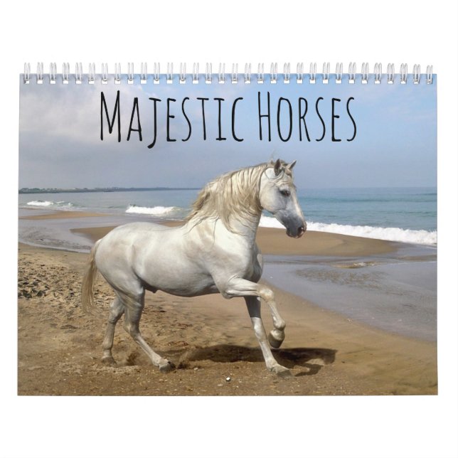 Calendrier Chevaux majestueux (Protection)