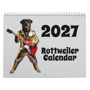 Calendrier Chien Rottweiler 2027