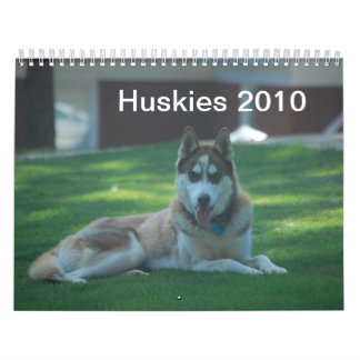 Calendrier Chiens de traîneau 2010