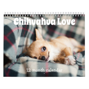 Calendrier Chihuahua Chiens adorables 2026