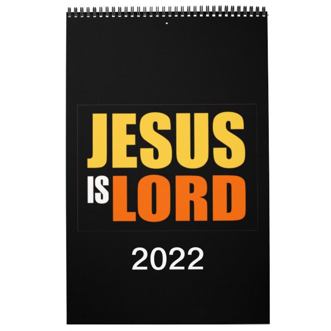 Calendrier chrétien 2022 - Couleurs audacieuses (Protection)
