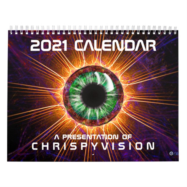 Calendrier Chrispyvision 2021 (Protection)
