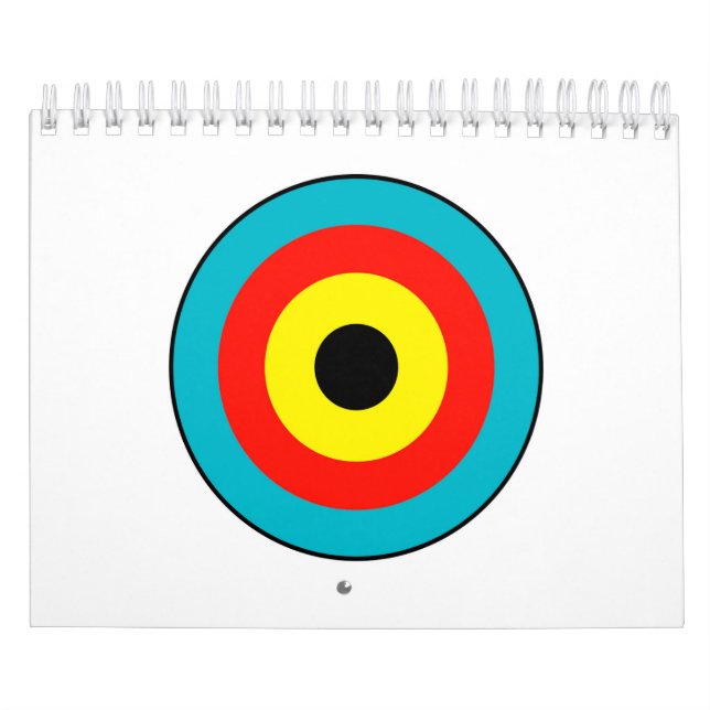 Calendrier Cible isolée d'Archery (Protection)