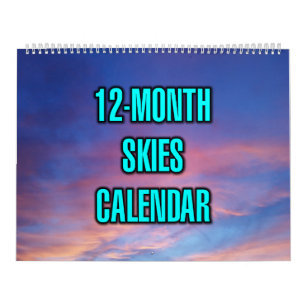 Calendrier Cieux de 12 mois