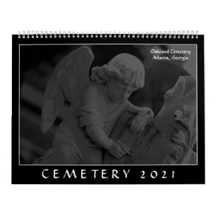 Calendrier Cimetière 2021 (Oakland Cemetery, Atlanta, GA)