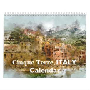 Calendrier Cinque Terre Italie 2025 Tourisme Vacances