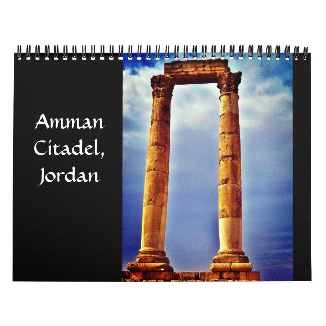 Calendrier Citadelle d'Amman, Jordanie (Protection)