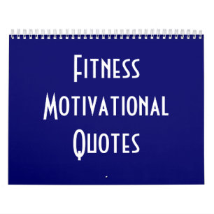 Calendrier Citations de motivation de forme physique