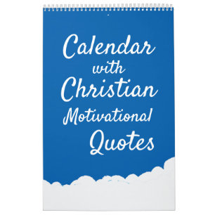 Calendrier Citations d'inspiration   Typographie 2026 Christi