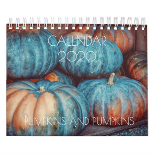CALENDRIER citrouille ET CITROUILLE 2020