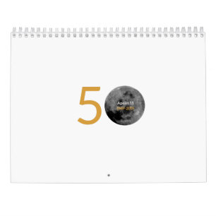 Calendrier Classez pour le cinquantième anniversaire d'Apoll