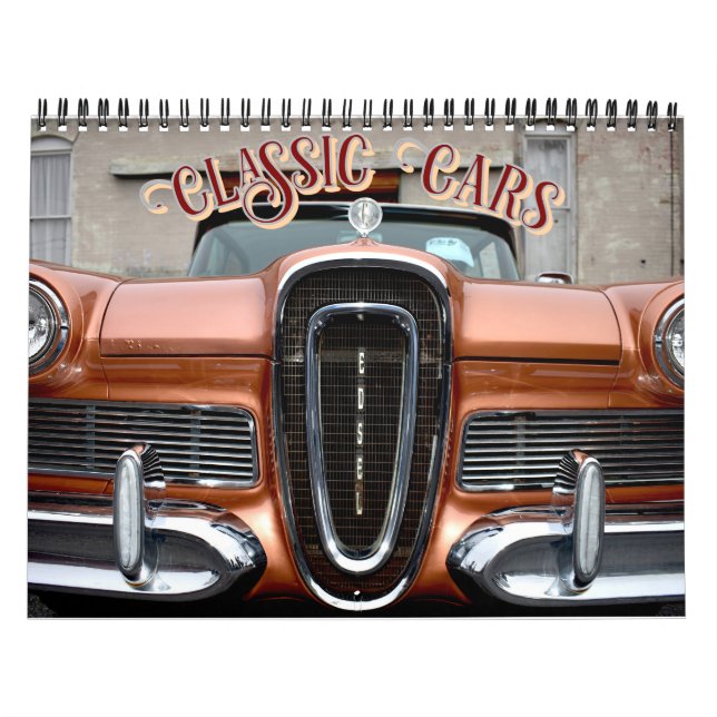 Calendrier Classic Car Calendar (Protection)