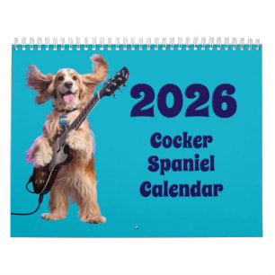 Calendrier Cocker Spaniel