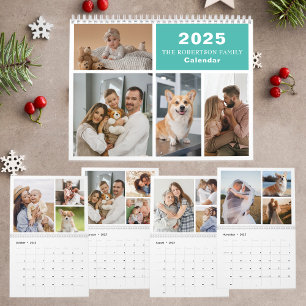 Calendrier Collage personnalisé Famille moderne - 40 Photo 20