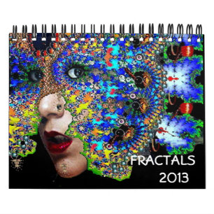 CALENDRIER COLLECTION 2017 D'ART DE FRACTALE