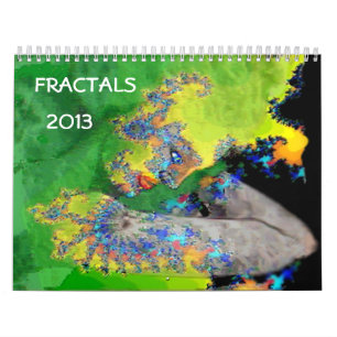 CALENDRIER COLLECTION D'ART FRACTAL 2017