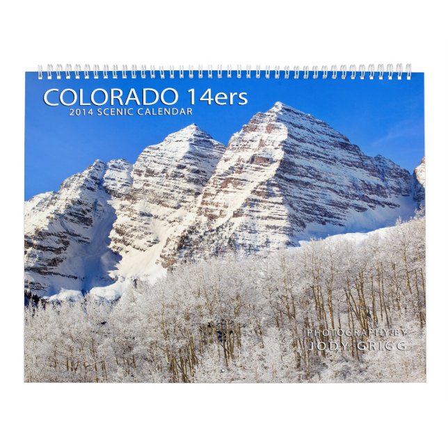 Calendrier Colorado 14ers 2014 (Protection)