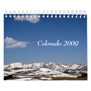 Calendrier Colorado 2009